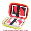 Anleo Hard Travel Case for Mattel UNO Classic Card Game(Only Case) (Yellow+Red) view 2