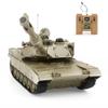 BEAURE Rc Tanks,1:28 WW2 M1A2 America Army Tank Toys for Boys,9 Channels Remote Control Cars with Sound and Light, RC Military Truck Vehicle for Kids Boys Girls (Khaki) view 1