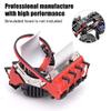 RC Simulation Engine,V8 1/10 RC Simulation Engine Cover Cooler Motor Fan Universal Accessory for /scx10/scx10II(Red) view 3