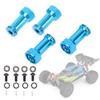 24mm Wheel Hex Hub Extension Adapter, RC Lengthen Wheel Hex Drive Hub Adaptor for 114 144001 RC Car (S1266BBlue) view 4