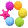 FIVOENDAR 6 Pack Sensory Balls for Kids, Soft & Textured Massage Balls Set Develops Kid's Tactile Senses view 2