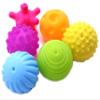 FIVOENDAR 6 Pack Sensory Balls for Kids, Soft & Textured Massage Balls Set Develops Kid's Tactile Senses view 3