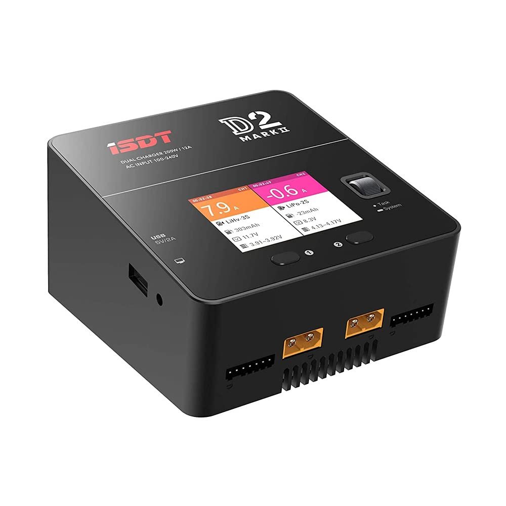 ISDT D2 Mark II Smart Balance Charger - 3 - Black