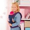 Bayer Deluxe Doll Carrier, Blue with Unicorn view 3