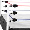 Figures Toy Company Create Your Own 3 Piece Ring Rope Set for Large 21.5 x 21.5 Inch Wrestling Action Figure Rings view 1