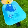Colwelt Kids Wheelbarrow 5Pcs, Steel Wheelbarrow for Kids with Kids Gardening Tools and Gloves(Blue), Gardening Tools for Kids view 4