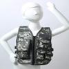 ACSUSS Kids Children Tactical Vest Multi Terrain Camouflage Assault Vest Equipment Jacket for Camping Hunting Game Light Camouflage 8-14 view 3