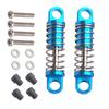 2Pcs ShareGoo Metal RC Shock Absorber Damper K989-43 Compatible with WLtoys 1/28 K969 K979 K989 K999 P929 On-Road RC Car Upgraded Parts (Blue) view 1