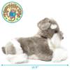 TigerHart Siegfried The Schnauzer - 13 Inch Stuffed Animal Plush view 3