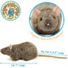 TigerHart Reuben The Rat - 7 Inch Stuffed Animal Plush Mouse view 3