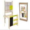 Eichhorn - Green Shop - with Sliding Door, Front Counter, Many Shelves and Writeable Board, Made of Basswood, Without Accessories, Unassembled, 85 x 79 x 106 cm, from 3 Years view 2