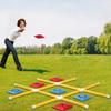 OTTARO Giant Tic Tac Toe Game Outdoor Indoor for Family, Outdoor Bean Bag Toss Game for Adults and Kids(3ft x 3ft) view 3