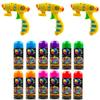 Toysery Party Streamer - Ultimate Spray String for Kids Christmas Party. Elevate Your Celebrations with Crazy String Fun! Comes with 12 Party Spray String in Can (3oz) & 3 Streamer Shooter Guns view 1