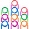 Aneco 10 Pack Kids Jump Rope Set Colorful Outdoor Jump Ropes 7.3 Feet Jumping Ropes Great Birthday Party Sports Activities Favors Gift view 1