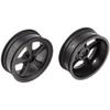 Team Associated Drag Front Wheels, Black (2): DR10, ASC71079 view 1