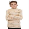 Fun Costumes Kid's Psych Ward Crazy Costume, Sturdy Tight Canvas Fabric Straight Jacket, Insane Asylum Uniform, Small view 1