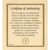 American Coin Treasures My Hero, My Dad Photo Mat | Genuine JFK Half Dollar | Holds 3.5 x 2.5 Picture | Matted 5x7 Card | Certificate of Authenticity view 2