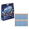 NERF Elite 2.0 20-Dart Refill Pack, 20 Official Nerf Elite 2.0 Foam Darts, Compatible with All Nerf Blasters That Use Elite Darts, Kids Stocking Stuffers view 1
