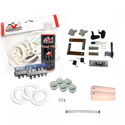 Game Room Guys 1956 Gottlieb Rainbow Pinball White Premium Maintenance Kit