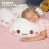 Onsoyours Cute Kitten Plush Toy Stuffed Animal Pet Kitty Soft Anime Cat Plush Pillow for Kids (White Cat, 12") view 3