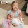 Onsoyours Cute Kitten Plush Toy Stuffed Animal Pet Kitty Soft Anime Cat Plush Pillow for Kids (White Cat, 12") view 4