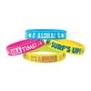 Fun Express Luau Rubber Bracelets - Jewelry - 12 Pieces view 1