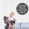 Baby Canvas Hanging Swing Seat Toddler Secure Indoor & Outdoor Hammock Toy Grey view 4
