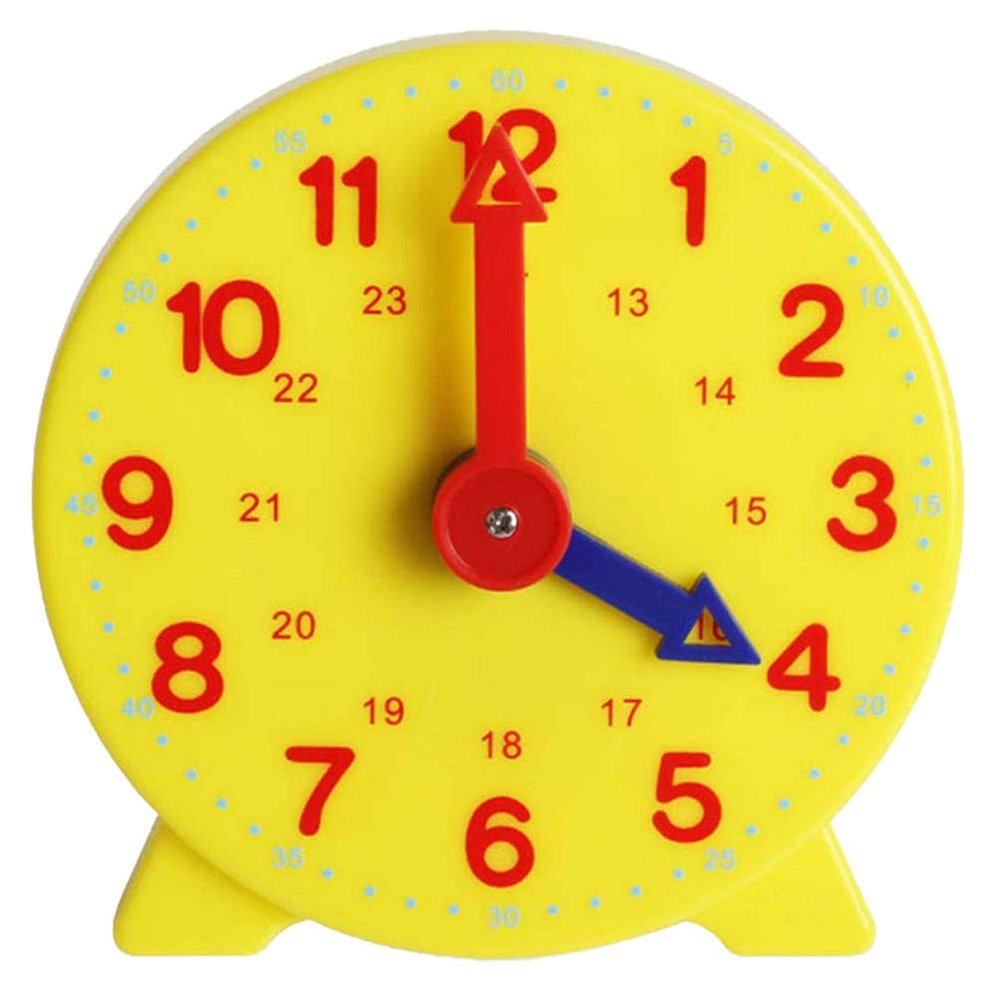 Time Learning Clock Wrist Watch for Students, Montessori , Gears for Teachers, 12/24 Hours Students, Mathematics Training, Homeschooling
