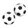 TOYANDONA 15pcs Mini Foosball Replacement Tabletop Soccer for Standard Foosball Tables White and Black Color for Boys and Girls and Casual Play view 4