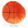 CHORONMO Basketball Plush Pillow Basketball Pillow Fluffy Durable Stuffed Basketball Throw Pillow Office Sofa Decor Cushion Soft Sport Toys Gift for Kids Room Decoration view 2