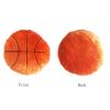 CHORONMO Basketball Plush Pillow Basketball Pillow Fluffy Durable Stuffed Basketball Throw Pillow Office Sofa Decor Cushion Soft Sport Toys Gift for Kids Room Decoration view 3