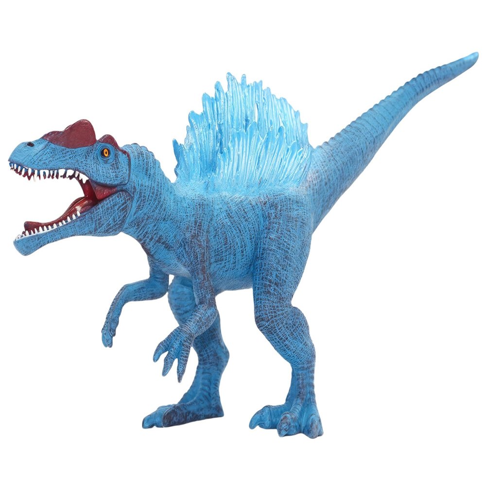 Gemini&Genius Spinosaurus Dinosaur Toy for Kids, Spinosaurus Dinosaur Action Figure with Moveable Mouth, Great Gift, Birthday Cake Topper, Room Decoration, Collection Dino Toys for Kids