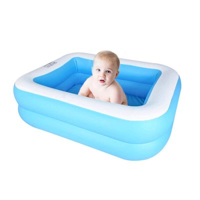 Inflatable Swimming Pool AMOCANE 43x34x13in Kiddie Pools Swim Center for Kids, Easy Set Swimming Pool for Backyard (for 1 Child)