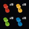 Smoby 180904WEB FleXtreme Track Extension, Multicoloured view 3