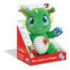 Clementoni Baby 52506 Mon Copain Le Dragon Soft and Safe Soft Toy with 5 Interactive Keys for Babies 6 Months and Above Develops Psychomotor Skills view 3