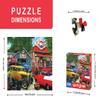 Springbok's 1000 Piece Jigsaw Puzzle Hot Rod Cafe - Made in USA view 3