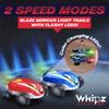 USA Toyz Whipz Duo Micro Racers Toy Cars for Kids - 2pk Mini Keychain, Glow in The Dark LED Fast Pocket Racers Fidget Toys, 2 Mini Cars with 2 Racing Stunt Balls, 2 Clips, and 2 USB Chargers view 4