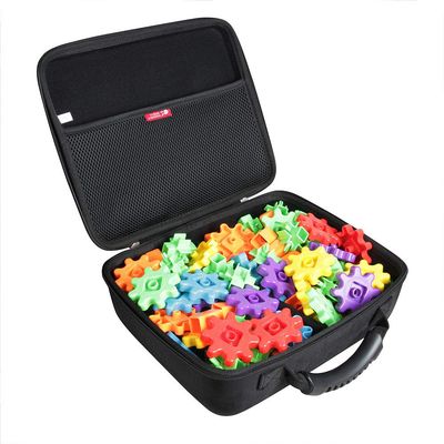 Hermitshell Travel Case for Learning Resources Gears Deluxe Building Set 100 Pieces (Black)