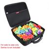 Hermitshell Travel Case for Learning Resources Gears Deluxe Building Set 100 Pieces (Black) view 2