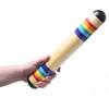 13.8 Inch Wooden Rain Maker Rain Stick Musical Instrument, Rainfall Rattle Tube Rainstick Shaker view 1