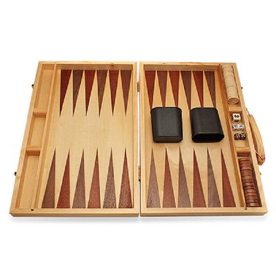 Executive Gift Shoppe | Full Name Monogram Backgammon Set
