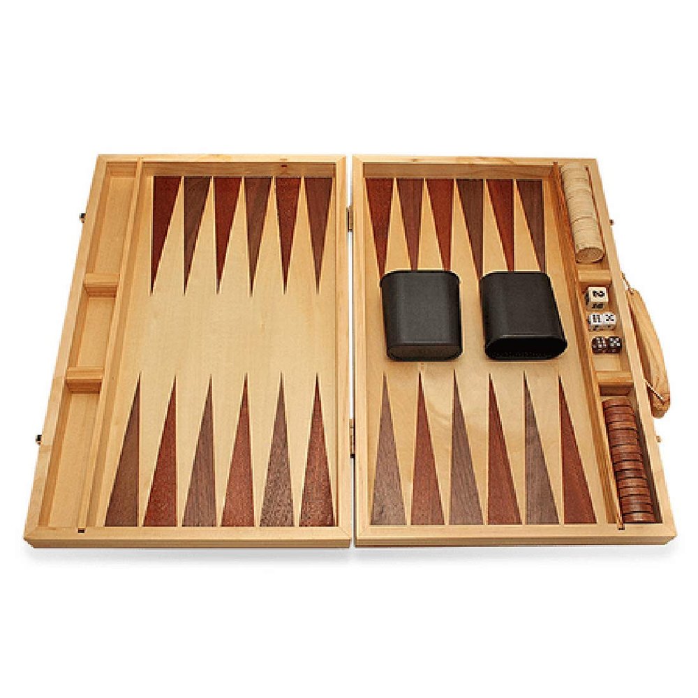 Executive Gift Shoppe | Full Name Monogram Backgammon Set