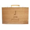 Executive Gift Shoppe | Full Name Monogram Backgammon Set view 2