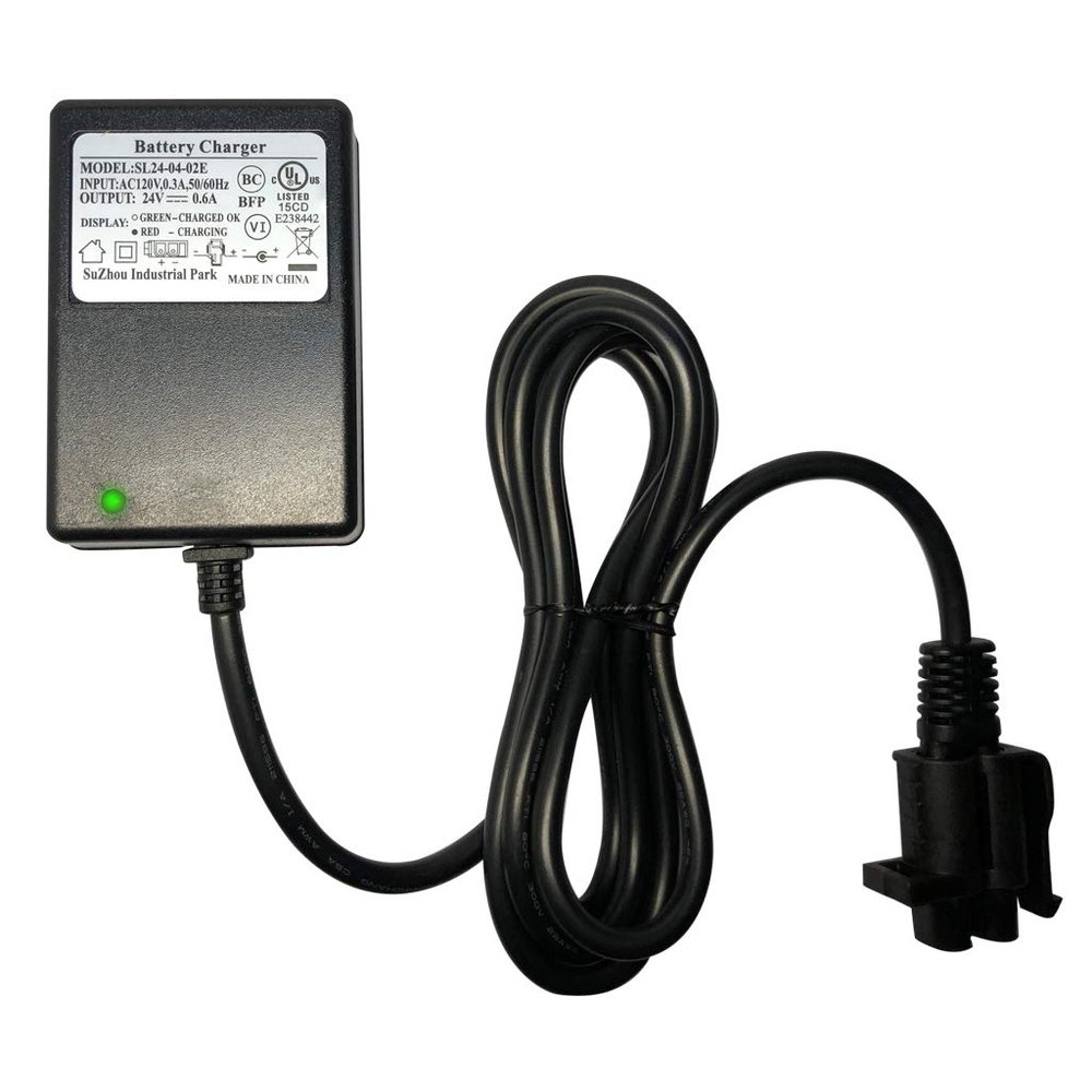 24V Battery Charger for Monster Jam Grave Digger Monster Trucks Kids Ride On Rc Car 24 Volt Charger for Yamaha Grizzly ATV Child Electric Ride On Toys