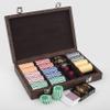 LaModaHome Star Premium Poker Set, First Class Elite Poker Set Including Poker Chips, Two Poker Decks, Two Dices and Special Case, Game for Adults view 1