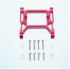 GPM for TRAXXAS-1/10 TRX4 Defender Trail Crawler/TRX-6 MERCEDES-BENZ-88096-4 Aluminum Front SERVO Mount -13PC Set (red) view 1
