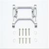 GPM for TRAXXAS-1/10 TRX4 Defender Trail Crawler/TRX-6 MERCEDES-BENZ-88096-4 Aluminum Front SERVO Mount -13PC Set (Gray) view 1