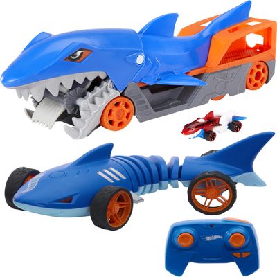 Hot Wheels Toy Car Track Set and 10 Toy Cars Bundle | Spin Storm Track Set + 10 Toy Cars