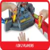 Hot Wheels Toy Car Track Set and 10 Toy Cars Bundle | Spin Storm Track Set + 10 Toy Cars view 3