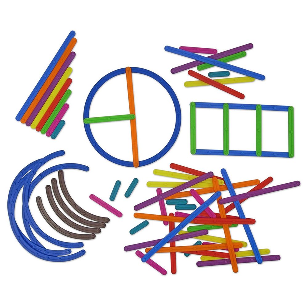 EAI Education Exploragons Circles and Polygons Student Set - 66 Pieces